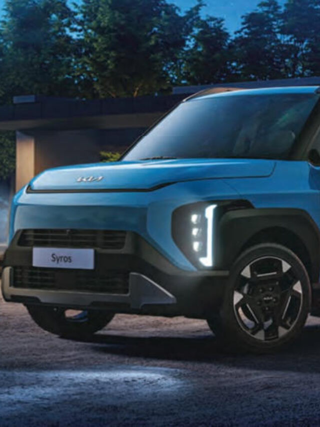 KIA ने अपनी नई कार एसयूवी सिरोस लॉन्च कर दी है!